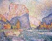 Paul Signac castellane oil